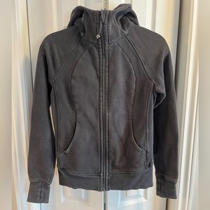 Lululemon Black Scuba Hoodie Jacket
